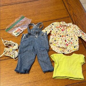 American Girl Doll Budding Artist Outfit